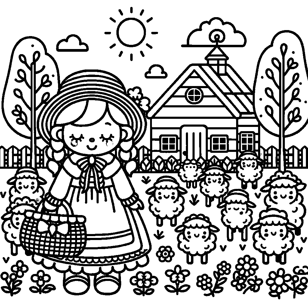 Mary Had A Little Lamb At School