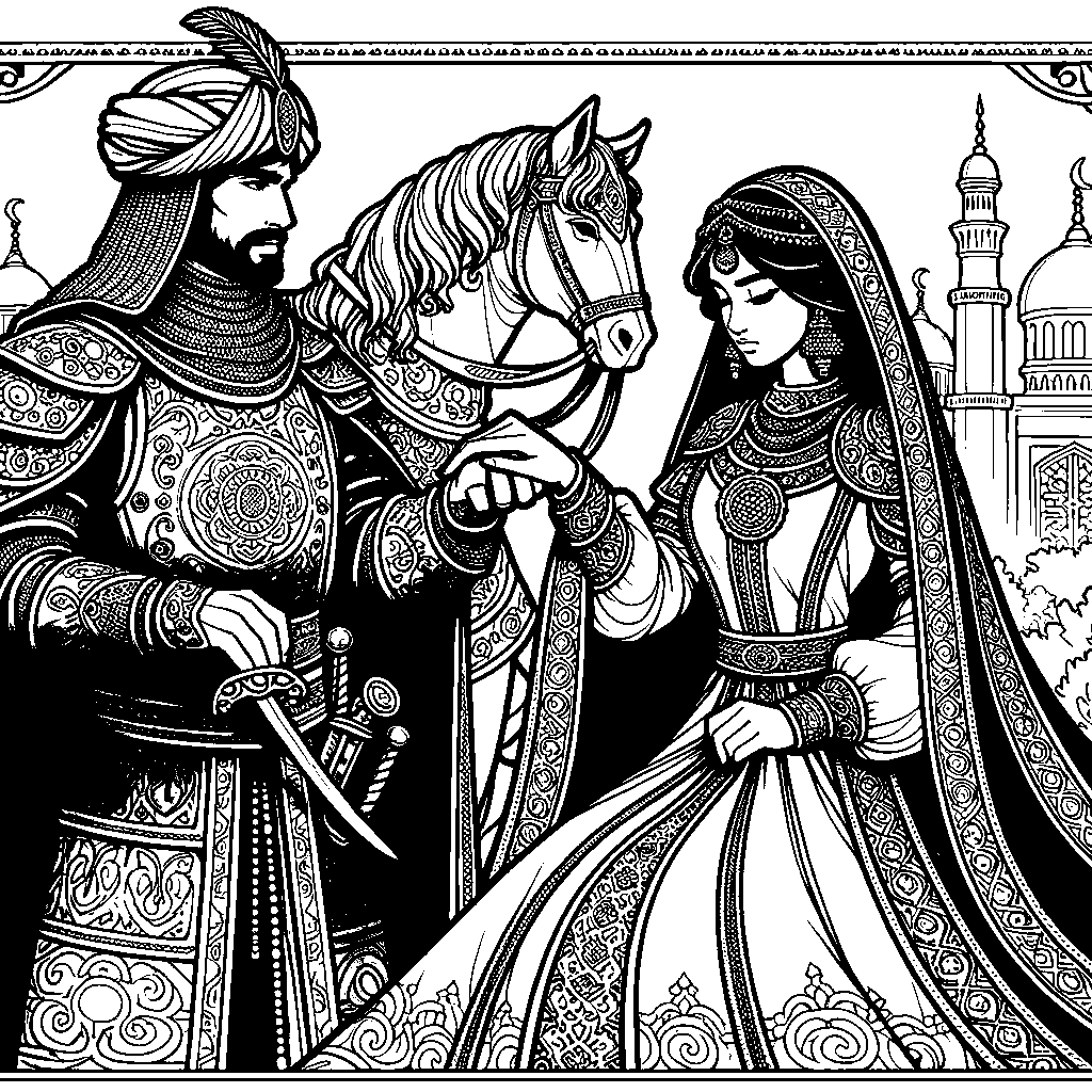 A Knight And A Princess