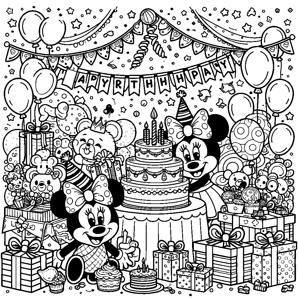 A Birthday Party With Presents